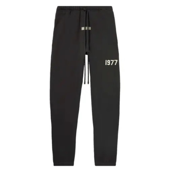 Essentials FEAR OF GOD ESSENTIALS 1977 LOGO CUFF SWEAT PANT | Iron | NEW/NWT🔥 - Picture 1 of 16